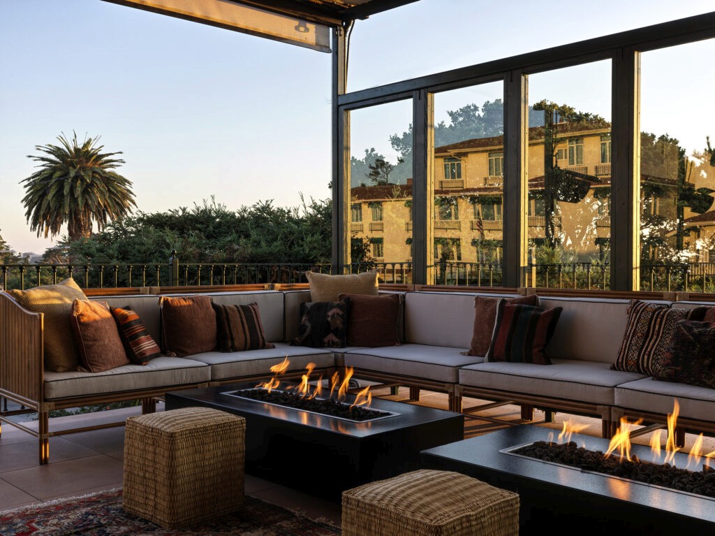 La Playa Hotel, Carmel, Terrace