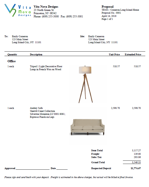 residential proposal