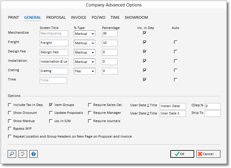 DM company info - advanced - general