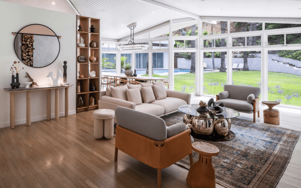 Stone Canyon House bedroom