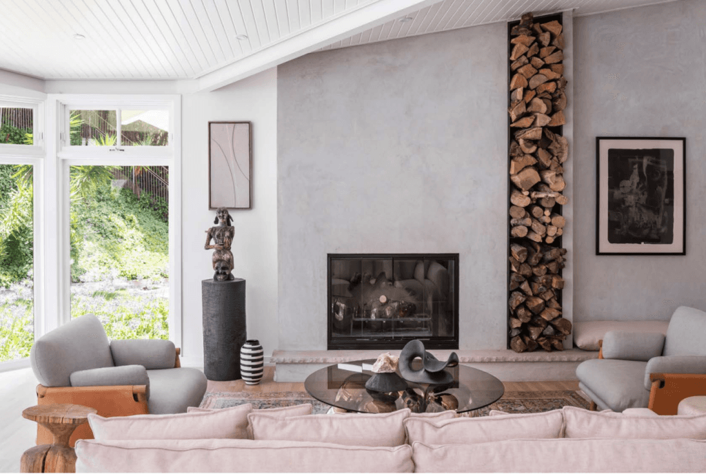 Stone Canyon House living area